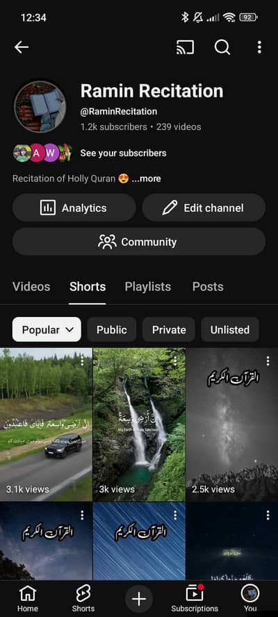 Youtube channel for sale