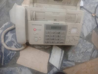 Panasonic Plain Paper Fax With Copier  Model No. KX_FP711