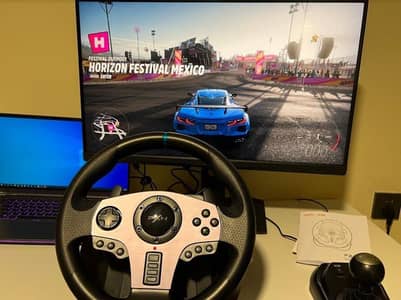 (PXN-V9 Gaming Steering Wheel) Urgent sale