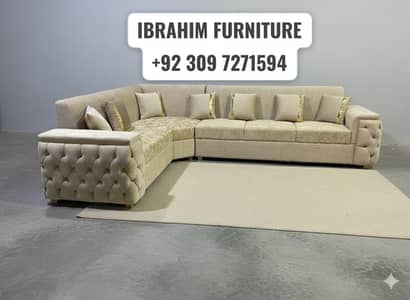 U shape sofa/7.5 seater sofa set/wooden sofa/L shape sofa/corner sofa