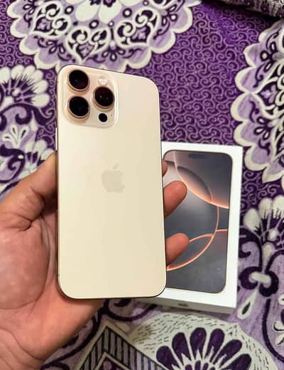 I phone 16 pro max 256 gb official pta approved