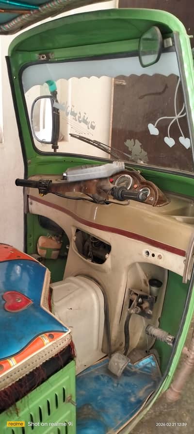 New ashia 6 seatar riqshaw