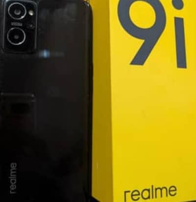 Realme 9i Android smartphone.