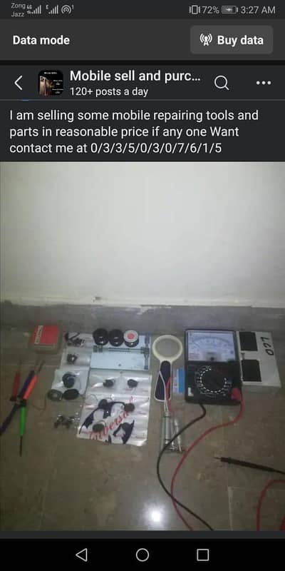 Mobile repairing accessories