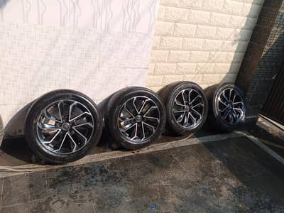 Corolla Grande 16 inch rims and tyres