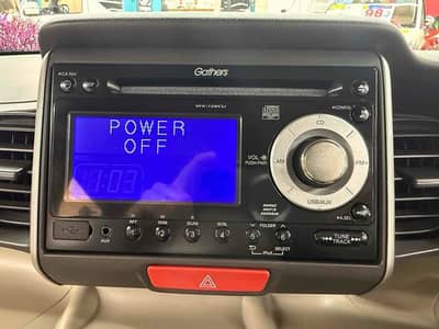 Honda genuine Gathers WX-128CU car audio system deck