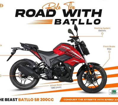 Hi Speed Batllo 200cc New 2026 Model Zero Meter