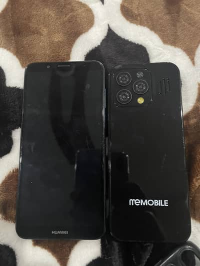Huwaie y7 and call me mobile