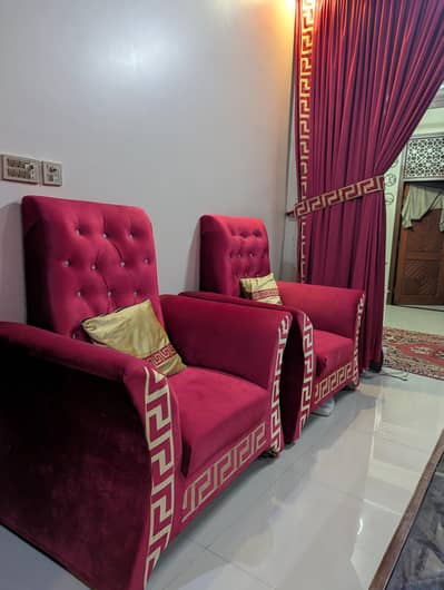 sofa set certain or frigh bi sale krna hai