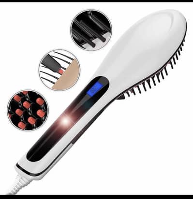 hair straight brush contact me 03049076431