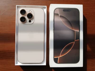 Apple iPhone 16 Pro - Factory Unlock (Complete Box)