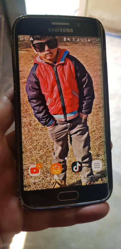 Samsung S6 Edge Wifi user good. Resnble low price. 3/64. Read add