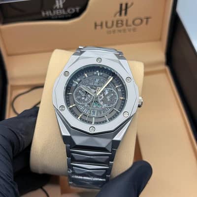 Hublot daimand cut watch