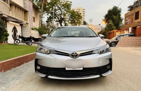 TOYOTA COROLLA GLI AUTO TRANSMISSION MODEL 2019 SILVER COLOR