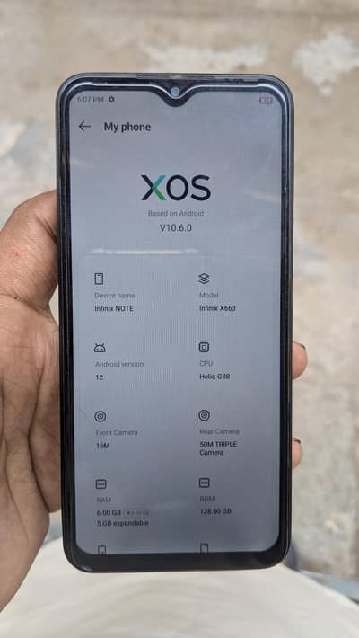 Infinix note 12 6/128