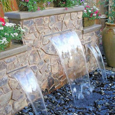 Innovative Wall mounted Waterfall Fountain