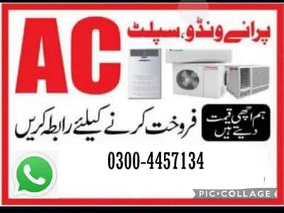 AC/Split Ac/Dc Inverter Ac/window Ac/Ac Sale And purchase/cabnet ac