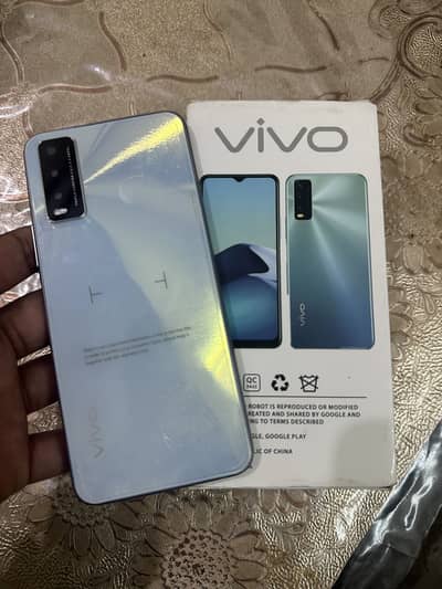 Vivo y20s complete box 8gb 256gb PTA approved