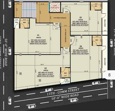 1st & 2nd floor offices on fresh booking