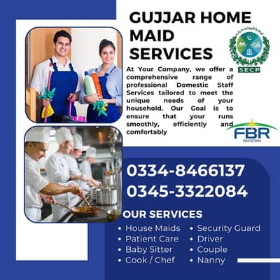 Nurse , Care Taker ,Baby sitter ,Patient attendant , Maids , Drivers