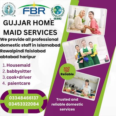 Nurse ,Maid ,Baby sitter ,Patient Attendant,Care Taker ,Helper ,Cook