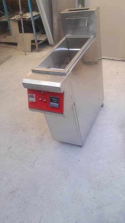 Commercial Electric Fryer For Sale / Burger Shawarma Setup