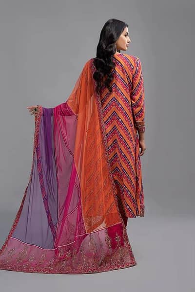 Maria B 3 piece stitched ladies suit for eid