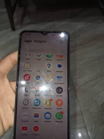 vivo y22 double sim pta approved Whatsapp 03270290362