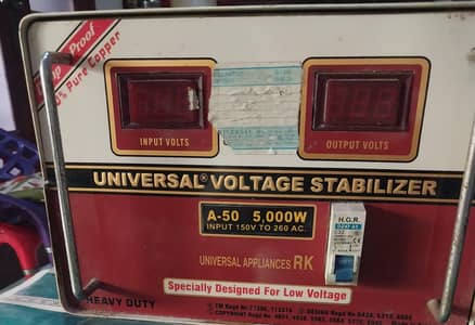 stablizer  5000 watt  universal company