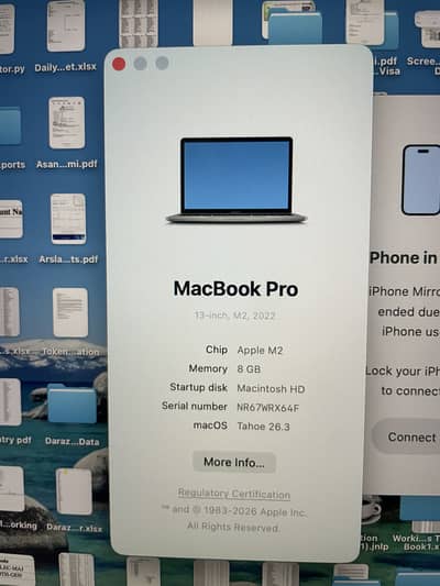 MacBook Pro M2 2022
