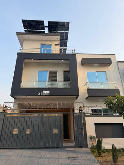 G-13 30x60 corner House available with Solar 10 KVA