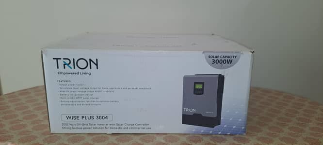 TRION INVERTER NEW DABA PEAK WARINTY 2 YEAR