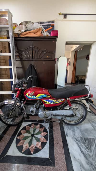 Honda CD 70 2021 model. in Clean condition