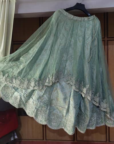 Wedding dress-Walima dress- Walima lehnga-3 pc