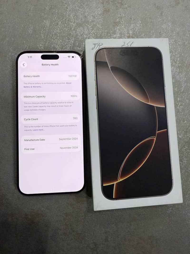 Iphone 16 pro max desert titnum 5