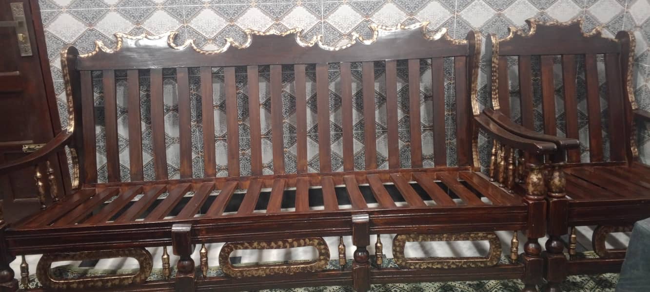 5 seater sofa with table 0