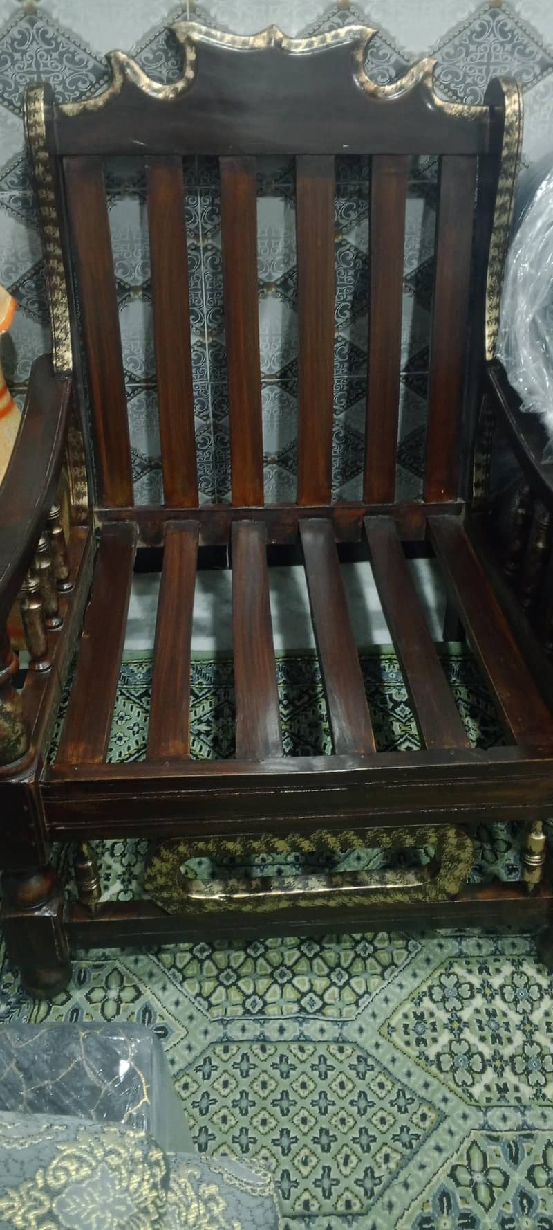 5 seater sofa with table 4