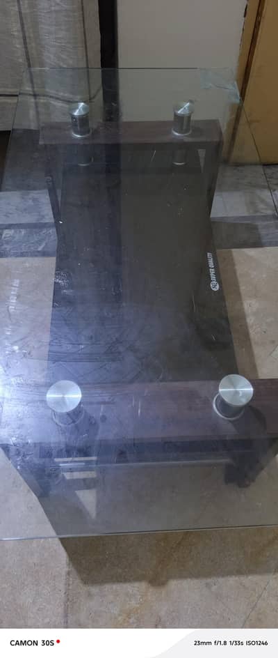 glass table