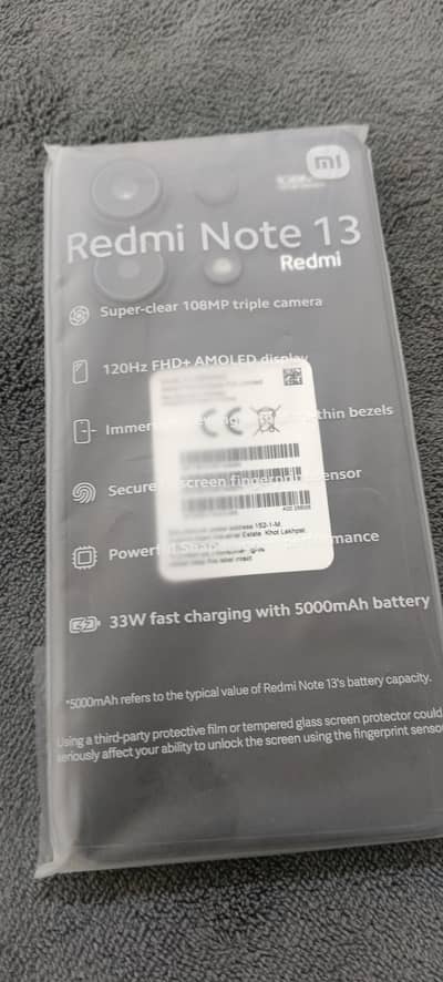 Redmi note 13 brand new