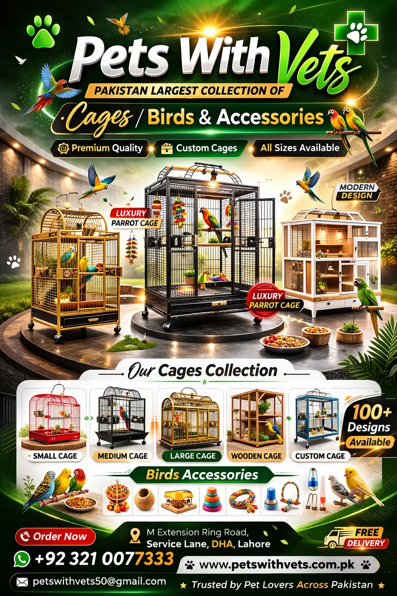 Grey | Parrot | Macaw & Cockatoo Bird Customized cages | Parrot cage — photo 3