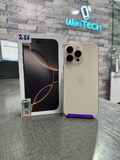 iphone 16 Pro Max 256GB PTA Approved with Box