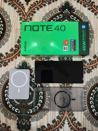Infinix Note 40 256gb 8gb Official PTA ( Read Ad)
