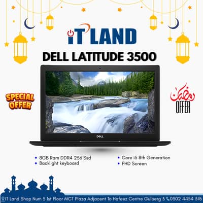 Dell Latitude 3500 Core i5 Gen 8th 8gb 256gb