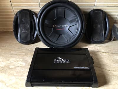 Pioneer D4 original Rock Mars amplifier original pioneer speaker