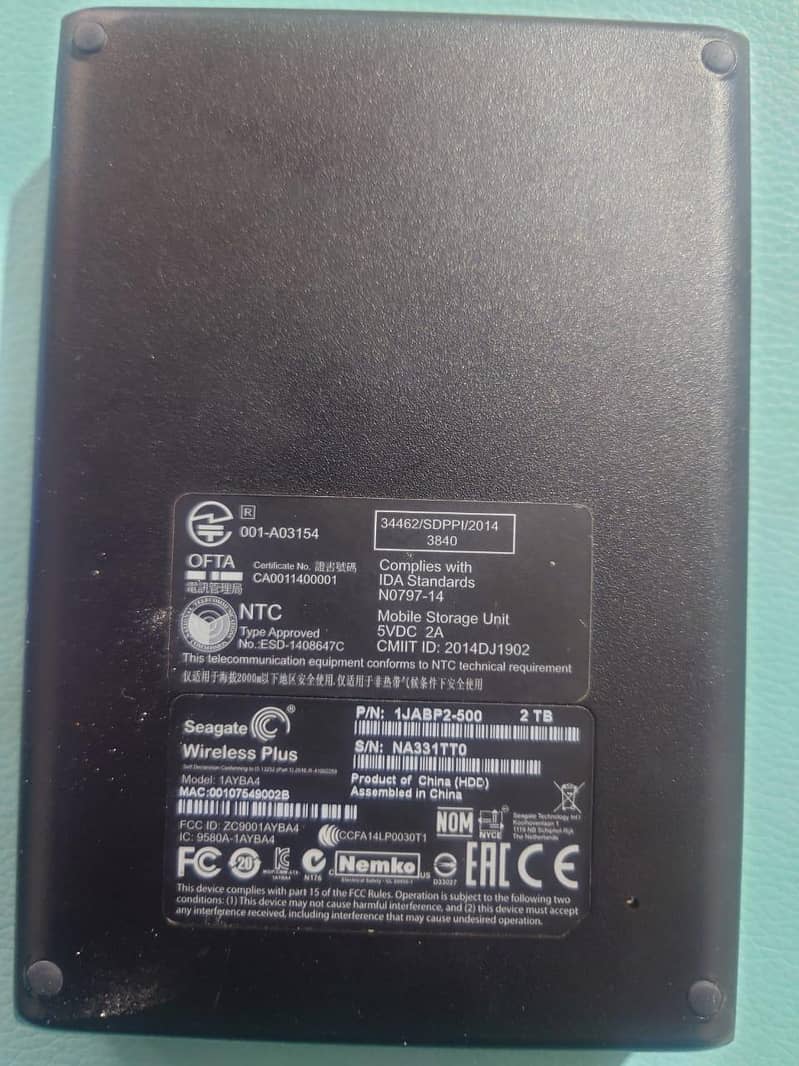 Seagate Wireless Plus 2TB 2