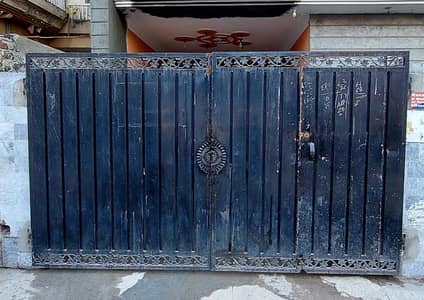 Solid Iron Main Door with Lock