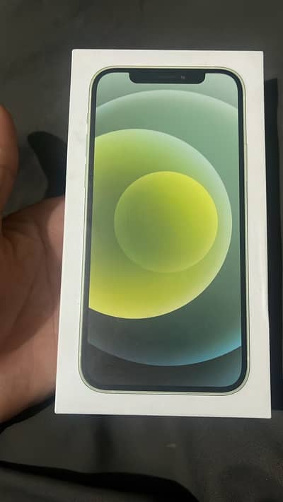 iPhone 12 128gb colour vanilla 2 month sim active box pack health 87