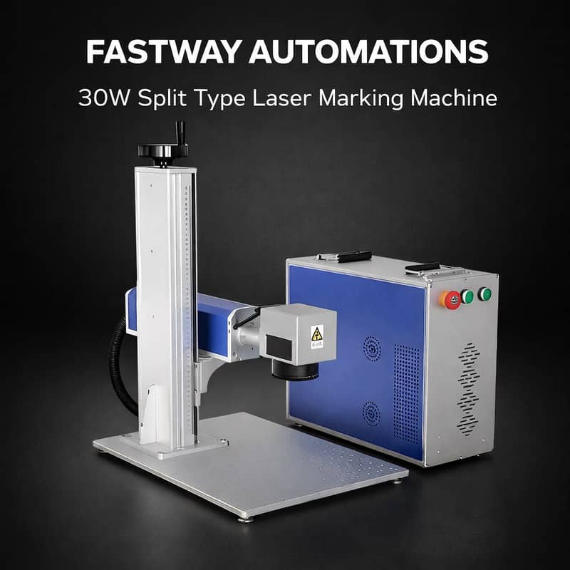 30w split type laser marking machine 1