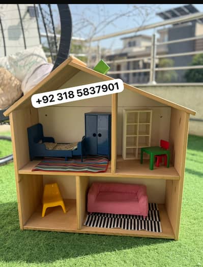 Two IKEA dollhouses for sale, in new condition.