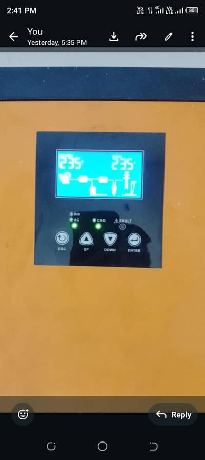 MAX POWER HYBRID INVERTER 5KW
